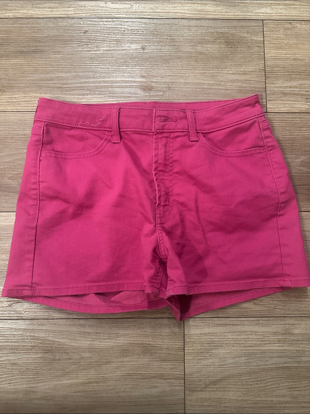 Old Navy Bright Pink Denim Shorts